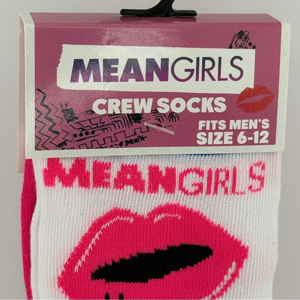 Mean Girls Novelty Crew Socks